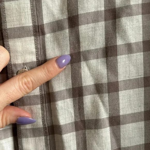 Patagonia Organic Cotton Long Sleeve Button Down Shirt size M - Picture 4 of 6